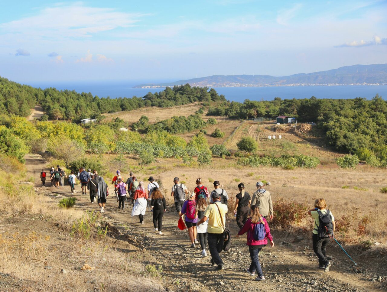 Mudanya Belediyesi, Kültür Bakanlığı’ndan Tescilli Rota Myrleia’nın En Zorlu Parkurlarından Birinde Tarih Ve Doğaseverleri Bir Araya Getirdi. Mudanya’nın Eşsiz Doğasında Zorlu Ama Keyifli Bir Yürüyüş Gerçekleşti.22