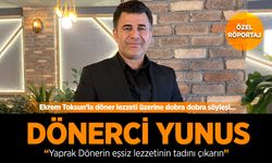 Yaprak dönerin eşsiz lezzeti Dönerci Yunus'da...