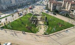 Sağlık çalışanlarına adanan anıt park hizmete açıldı