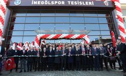 İnegölspor'a yeni nesil futbol tesisi hizmete açıldı