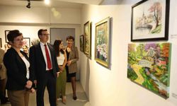 El emeği eserler Nilüfer Sanat Atölyeleri sergisinde izlenime açıldı