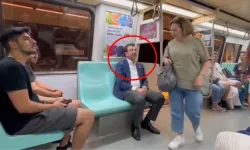Metroda yolculuk eden İmamoğlu'na vatandaşlardan sürpriz!