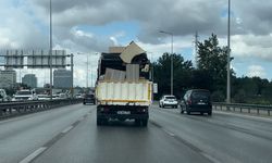 Bursa'da tehlikeli taşımacılık kamerada