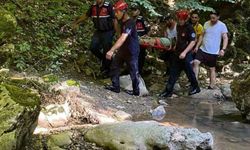 Fotoğraf çekilirken kanyondaki kayalıklardan düştü