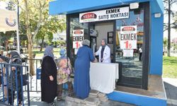 Yenişehir’de ekmek 1 TL’den satılmaya başlandı