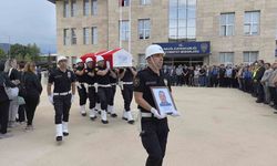 Kansere yenik düşen emekli polis son yolculuğuna uğurlandı