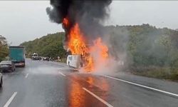 Bursa'da korkunç manzara! Yolcuların zor anları