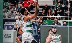 Bursaspor'dan çifte mutluluk;  Basketbolda da kazandık