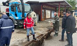 Gemlik'te Başkan Deviren olay yerinde