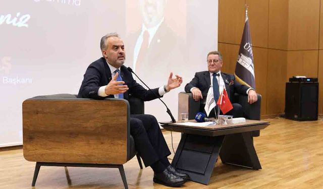 Başkan Alinur Aktaş Mudanya Üniversitesinde