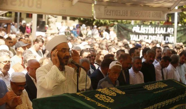 İsmail Haniye için Bursa'da gıyabi cenaze namazı kılındı