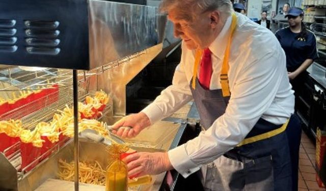 Donald Trump hamburgercide çalıştı