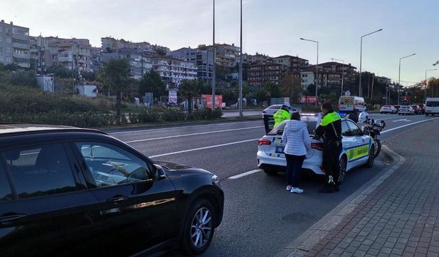 Mudanya'da trafik denetimi sıklaştı