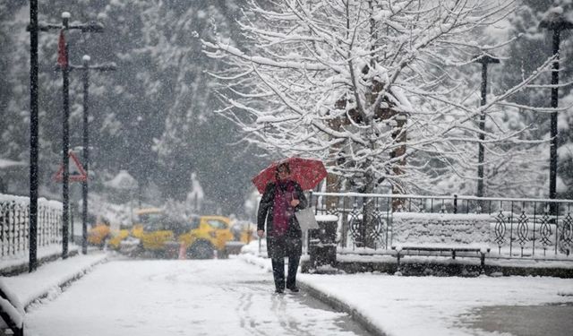 Bursa için soğuk hava ve kar uyarısı