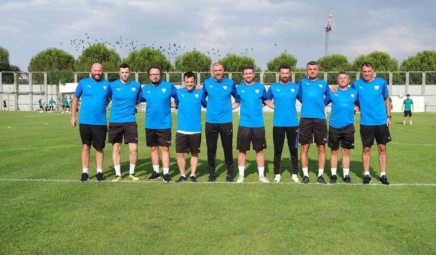Bursaspor’da Pablo Martin Batalla’nın ekibi belli oldu