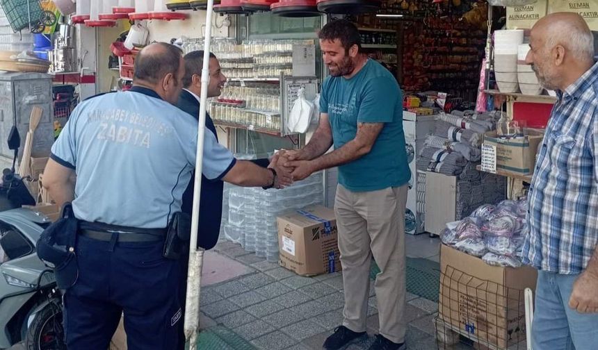 Karacabey’de kaldırım işgaline geçit yok