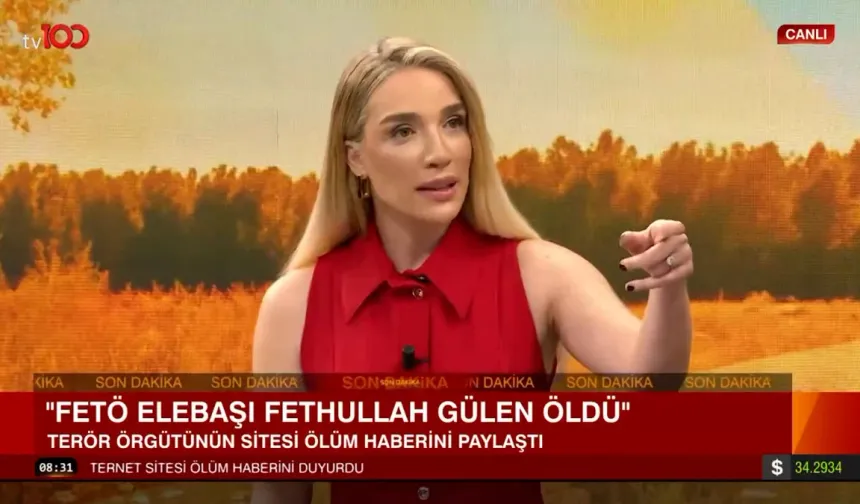 Cansu Canan, Gülen'in ölüm haberini böyle anons etti: Ateşi bol olsun