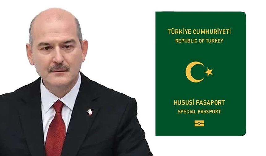 Süleyman Soylu’dan yeşil pasaport uyarısı